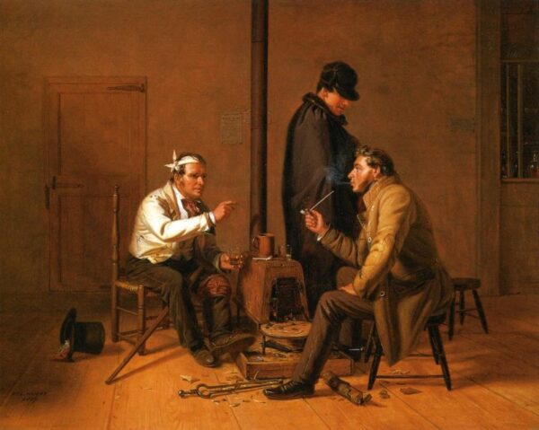 The Tough Story by William Sidney Mount, hand-painted oil painting reproduction