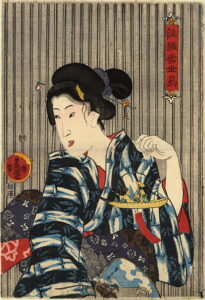 The Toy Boat by Utagawa Kunisada, hand-painted oil painting reproduction