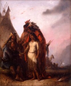 The Trapper’s Bride II by Alfred Jacob Miller, hand-painted oil painting reproduction