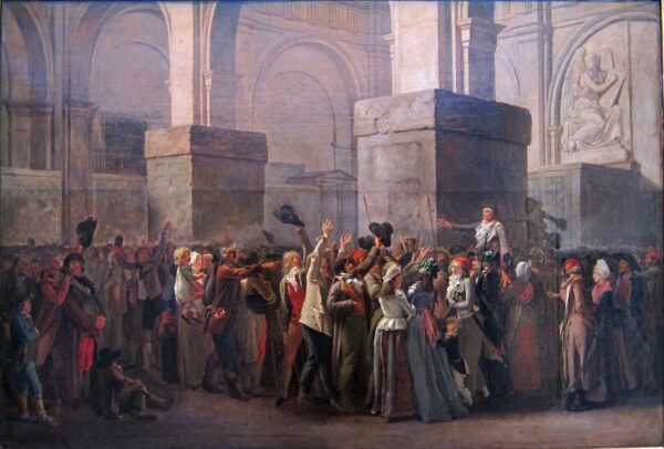 The Triumph of Marat by Louis Leopold Boilly, hand-painted oil painting reproduction