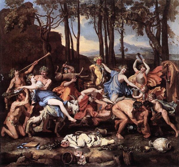 The Triumph of Pan by Nicolas Poussin, hand-painted oil painting reproduction