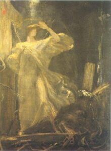The Triumph of Religion by Nikolaos Gyzis, hand-painted oil painting reproduction