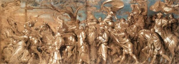 The Triumph of Riches by Hans Holbein the Younger, hand-painted oil painting reproduction