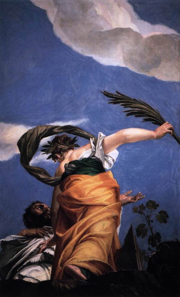 The Triumph of Virtue over Vice by Paolo Veronese, hand-painted oil painting reproduction