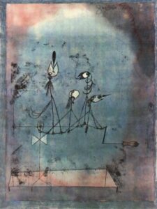 The Twittering Machine by Paul Klee, hand-painted oil painting reproduction