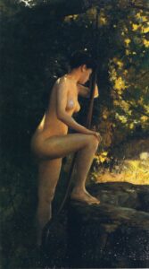 The Unfulfilled Wish by Julius LeBlanc Stewart, hand-painted oil painting reproduction