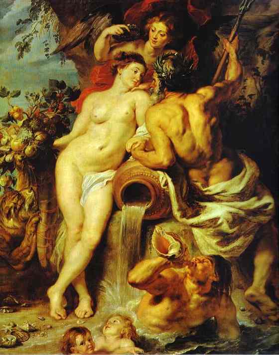 The Union of Earth and Water by Peter Paul Rubens, hand-painted oil reproduction