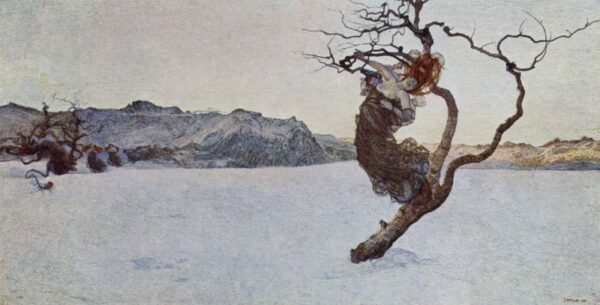 The Unnatural Mothers by Giovanni Segantini, hand-painted oil painting reproduction