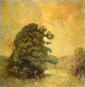 The Valley Moonlight by Emil Carlsen, hand-painted oil painting reproduction