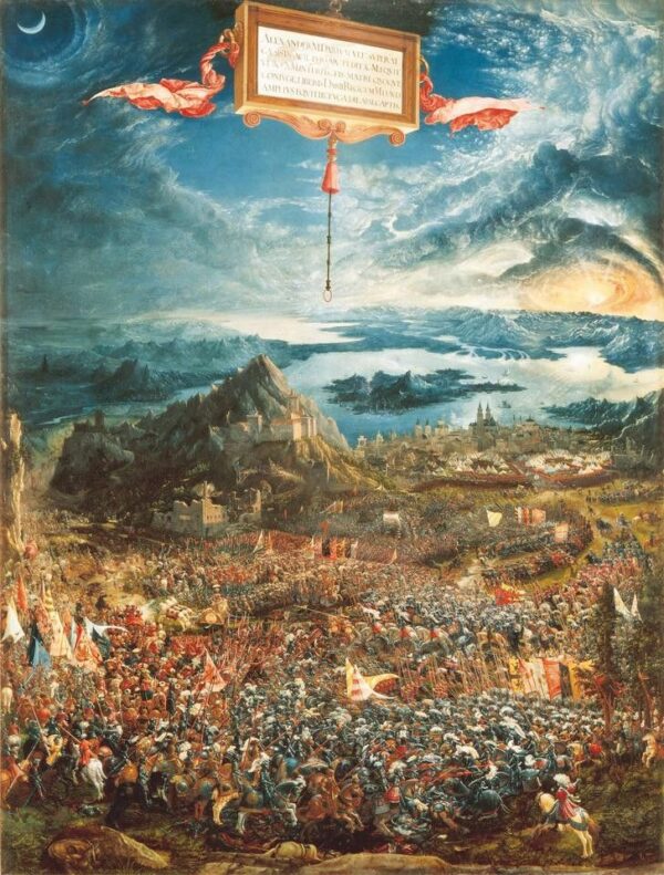 The Victory of Alexander the Great by Albrecht Altdorfer, hand-painted oil painting reproduction