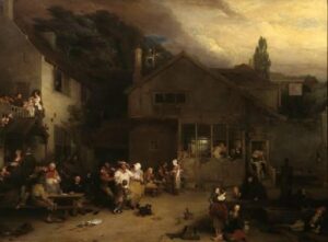 The Village Holiday by David Wilkie, hand-painted oil painting reproduction