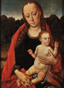 The Virgin And Child by Dieric Bouts the Elder, hand-painted oil painting reproduction