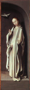 The Virgin of the Annunciation by Gerard David, hand-painted oil painting reproduction