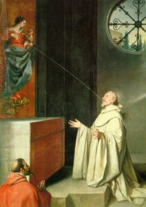 The Vision of Saint Bernard by Alonso Cano, hand-painted oil painting reproduction