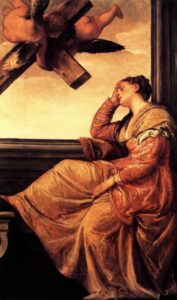 The Vision of St. Helena by Paolo Veronese, hand-painted oil painting reproduction