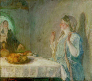 The Visitation by Henry Ossawa Tanner, hand-painted oil painting reproduction