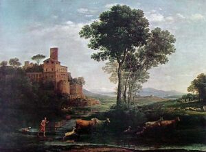 The Voyage Of Jacob by Claude Lorrain, hand-painted oil painting reproduction
