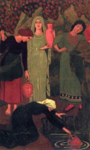 The Wait at the Well by Paul Sérusier, hand-painted oil painting reproduction