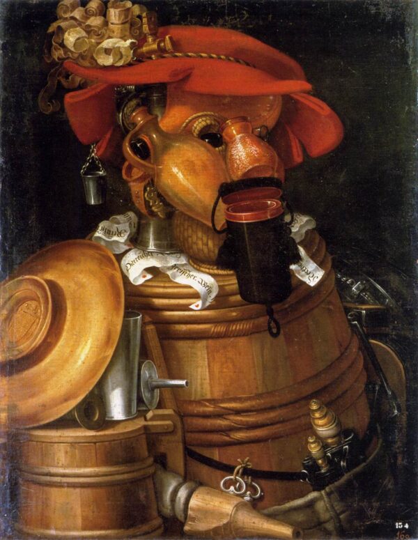 The Waiter by Giuseppe Arcimboldo, hand-painted oil painting reproduction