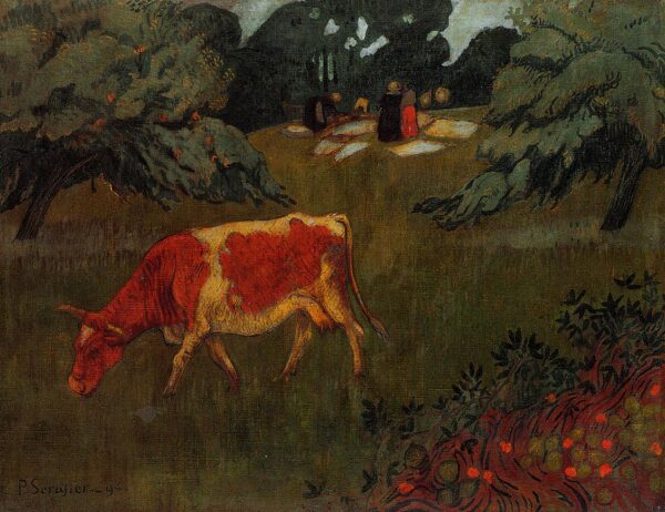 The Wash in a Large Meadow by Paul Sérusier, hand-painted oil painting reproduction