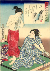 The Waterfalls by Utagawa Kunisada, hand-painted oil painting reproduction
