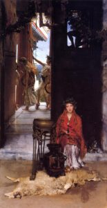 The Way to the Temple by Lawrence Alma-Tadema, hand-painted oil painting reproduction