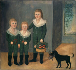 The Westwood Children by Joshua Johnson, hand-painted oil painting reproduction