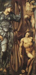 The Wheel of Fortune by Edward Burne-Jones, hand-painted oil painting reproduction