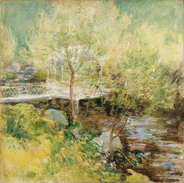 The White Bridge by John Henry Twachtman, hand-painted oil painting reproduction