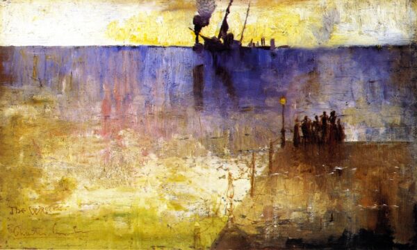 The Wreck by Charles Conder, hand-painted oil painting reproduction