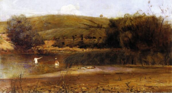 The Yarra Heidelberg by Charles Conder, hand-painted oil painting reproduction