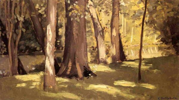 The Yerres, Effect of Light by Gustave Caillebotte, hand-painted oil reproduction