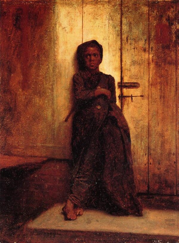 The Young Sweep by Eastman Johnson, hand-painted oil painting reproduction