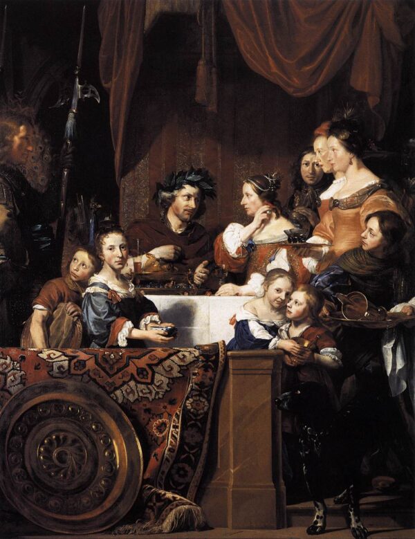 The de Bray Family by Jan de Bray, hand-painted oil painting reproduction