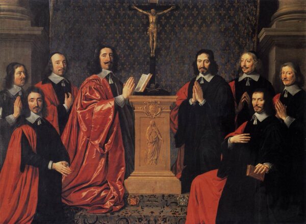 The hevins of the City of Paris by Philippe de Champaigne, hand-painted oil painting reproduction