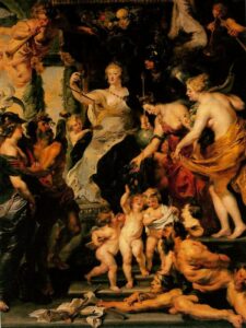 The protector of the Arts by Peter Paul Rubens, hand-painted oil painting reproduction