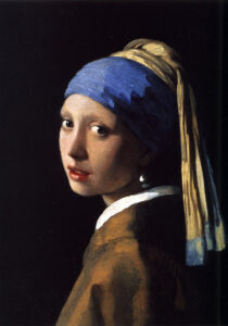 Girl with a Pearl Earring by Johannes Vermeer, hand-painted oil painting reproduction
