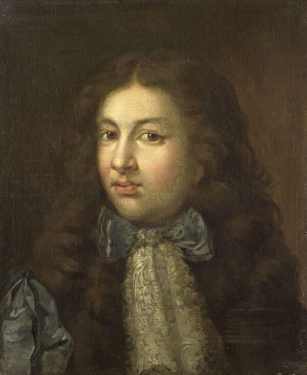 Theodoor Netscher by Caspar Netscher, hand-painted oil reproduction