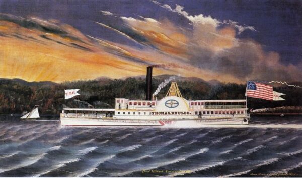 Thomas E. Hulse by James Bard, hand-painted oil painting reproduction