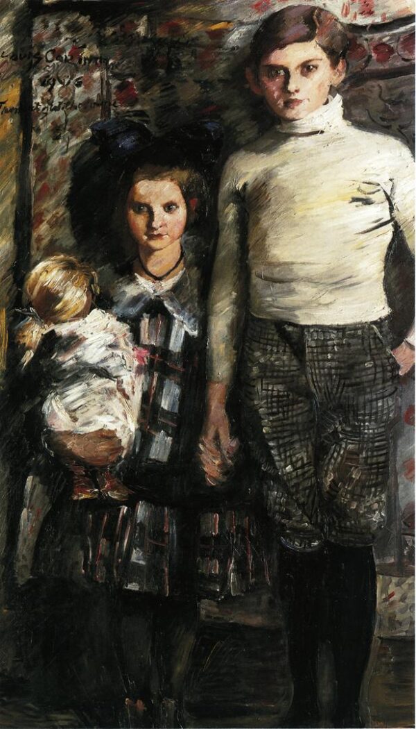 Thomas and Wilhelmine by Lovis Corinth, hand-painted oil painting reproduction