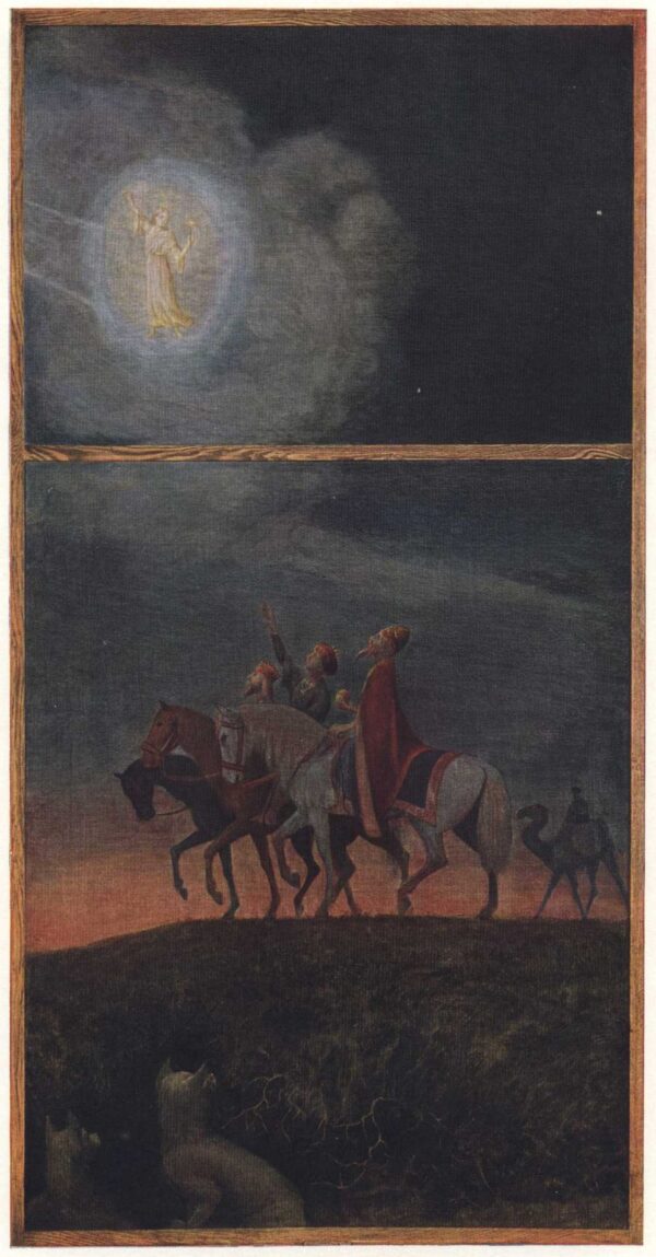 Three Wise Men by Hans Thoma, hand-painted oil painting reproduction