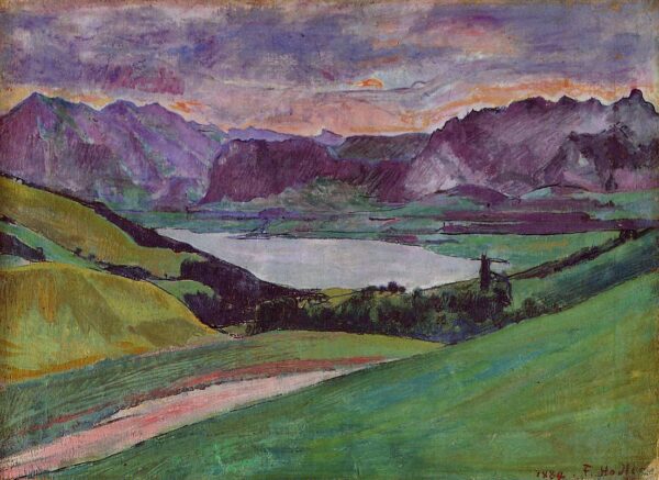 Thunersee by Ferdinand Hodler, hand-painted oil painting reproduction