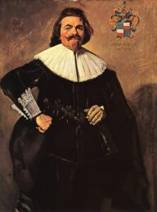 Tieleman Roosterman by Frans Hals, hand-painted oil painting reproduction