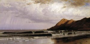 Time and Tide by Alfred Thompson Bricher, hand-painted oil painting reproduction