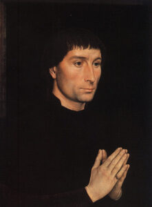 Tommaso Portinari by Hans Memling, hand-painted oil painting reproduction