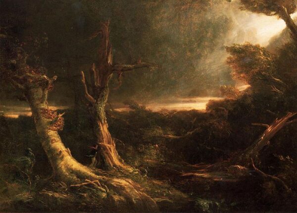 Tornado by Thomas Cole, hand-painted oil painting reproduction