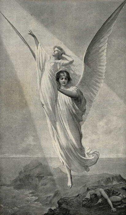Toward a Better World by Luis Ricardo Falero, hand-painted oil reproduction