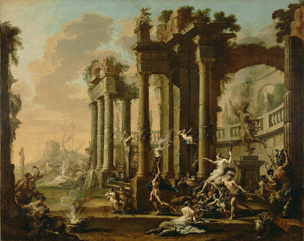 Triumph of Venus by Alessandro Magnasco, hand-painted oil painting reproduction
