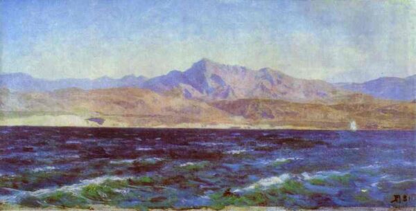 Troada by Vasiliy Polenov, hand-painted oil reproduction