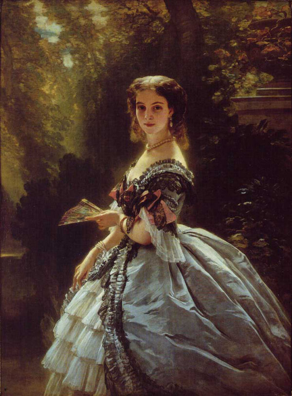 Princess Elizabeth Esperovna Belosselsky-Belosenky, Princess Troubetskoi by Franz Xavier Winterhalter, hand-painted oil reproduction